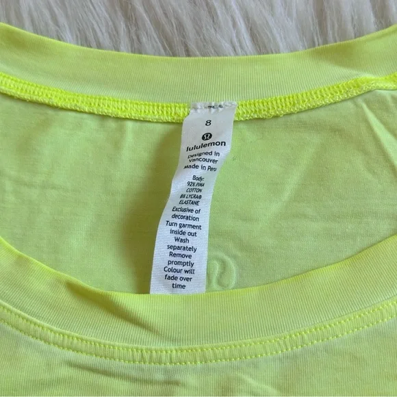 Lululemon Cates Tee Fade - Picture 6 of 8